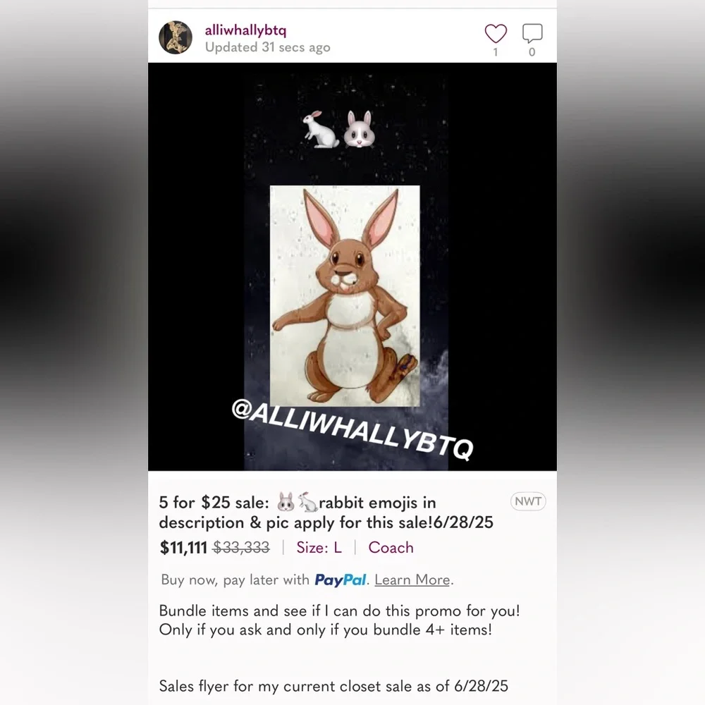 Unlisted show items *please like to be notified*